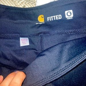 Woman’s Carhartt Force Fitted black utility pants! Never worn! Med 8-10